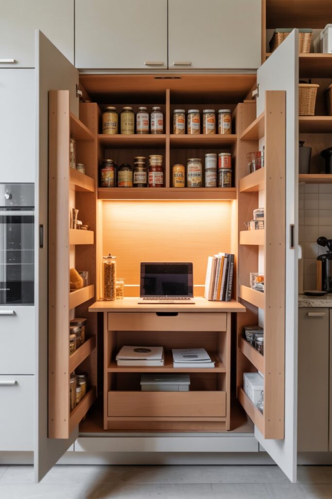 Pantry Desk Nook