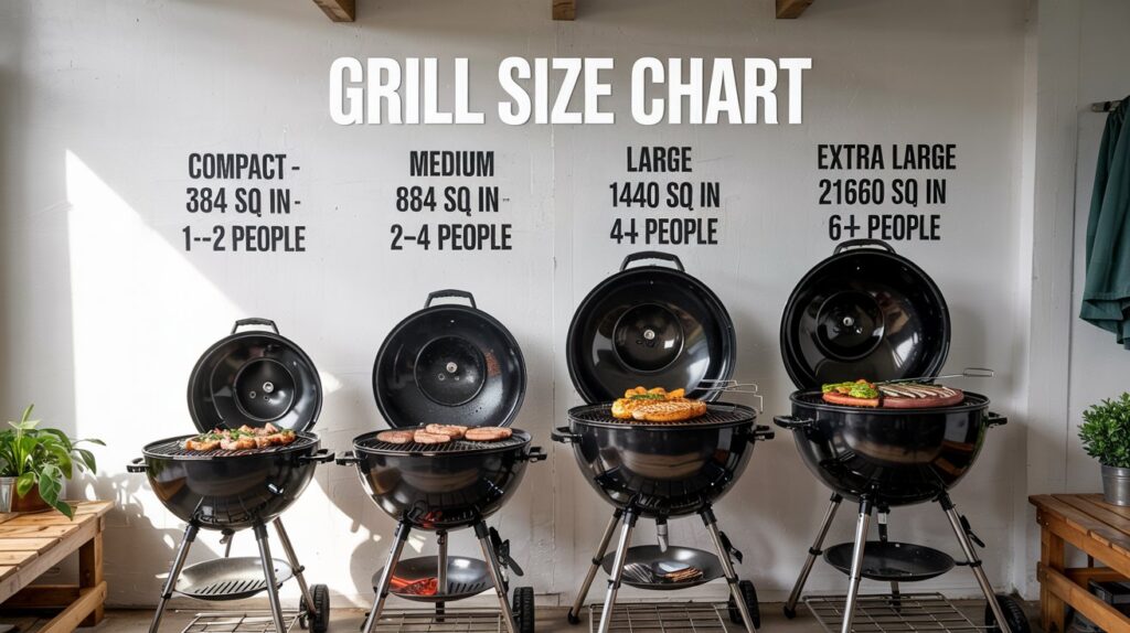 Grill Size Chart: Find Your Perfect Fit for Delicious BBQ Feasts