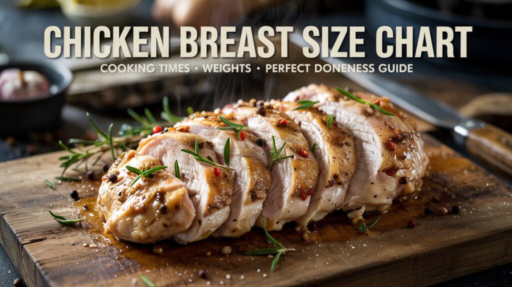 Chicken Breast Size Chart: Weights & Cooking Times