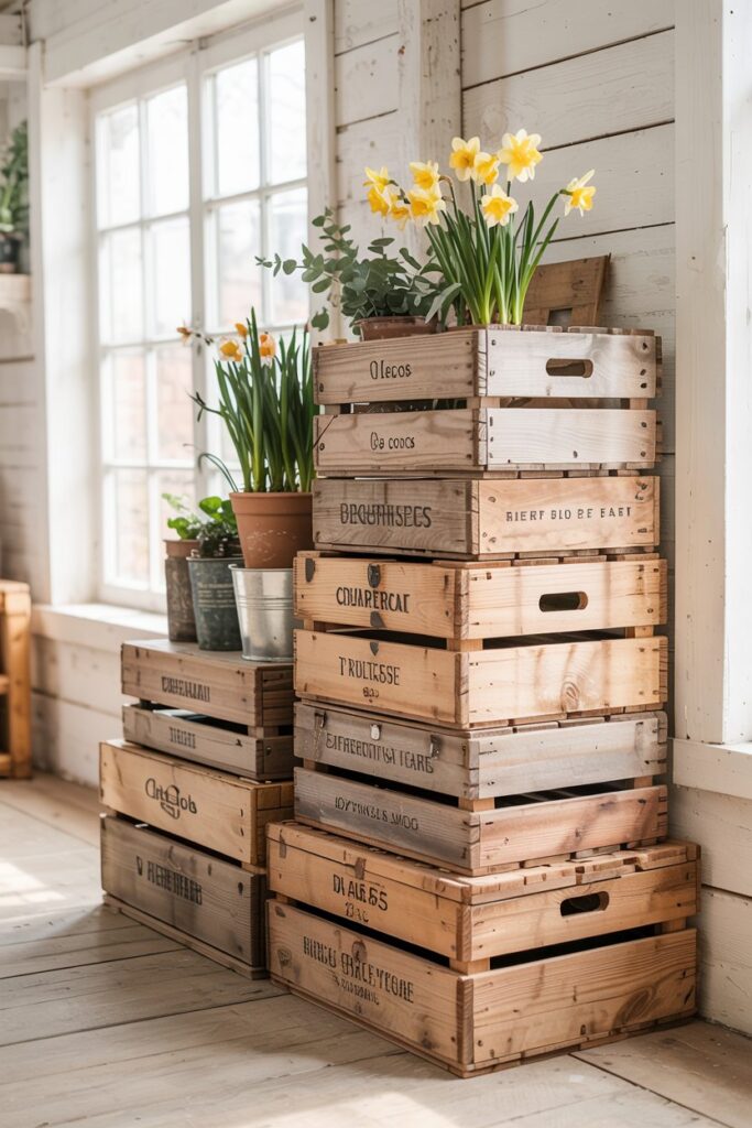  Vintage Crates for Storage