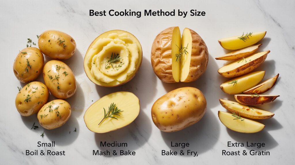 Cooking Methods by Size