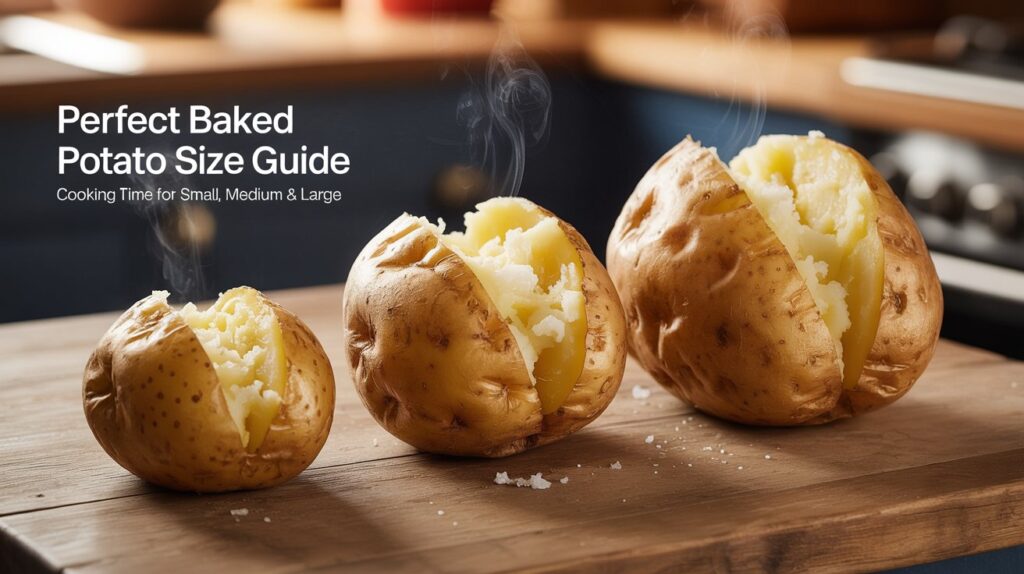 Baked Potato Size Chart: Cooking Times and Tips