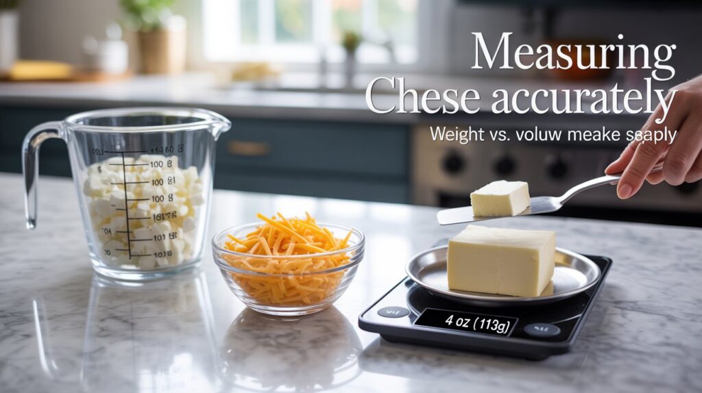 Measuring Cheese Accurately