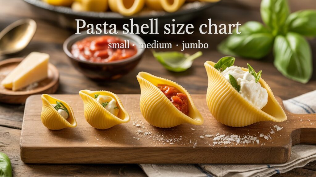 Essential Pasta Shell Size Chart: Cooking Times & Uses Explained