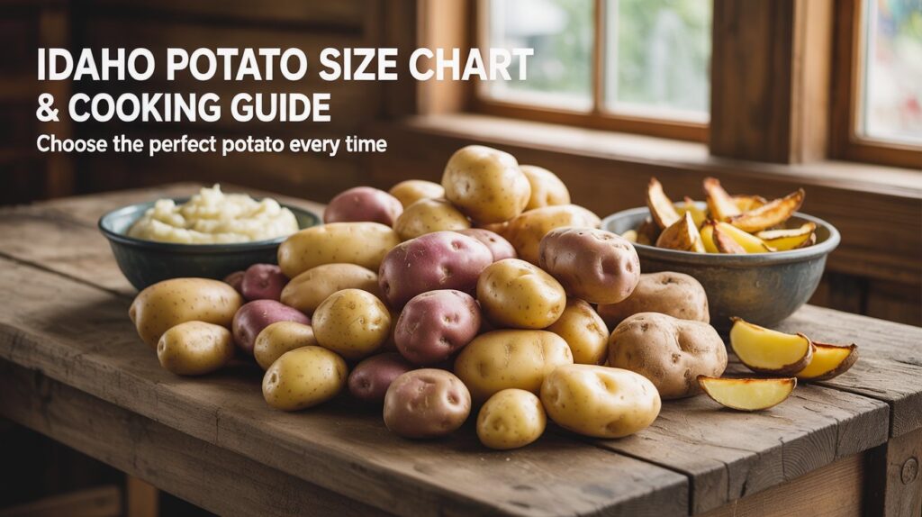Idaho Potato Size Chart: Cooking Tips & Recipe Ideas