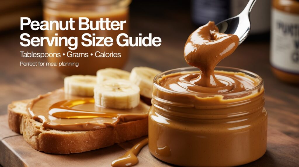 Peanut Butter Serving Size Chart: Calories, Tips & Measurements