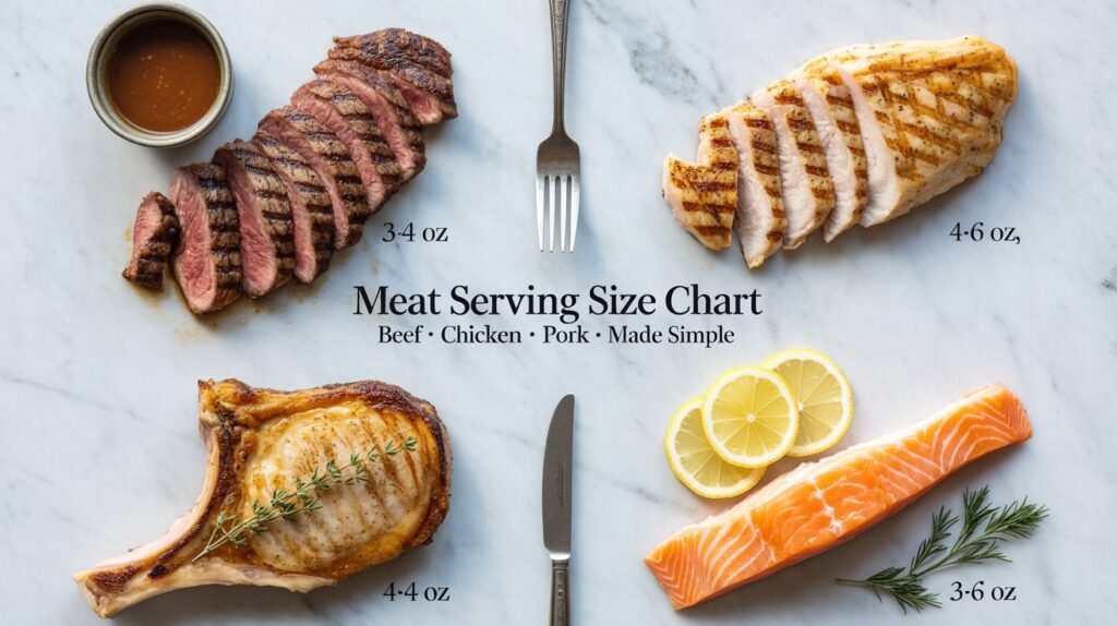 Meat Serving Sizes: Quick Reference Chart for Home Cooks