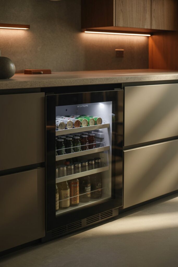 Under-Counter Beverage Fridge