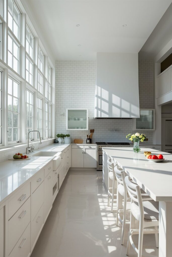 All-White Kitchen Look