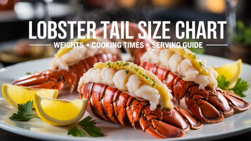 Lobster Tail Size Chart: Weights, Cooking Times & Serving Tips