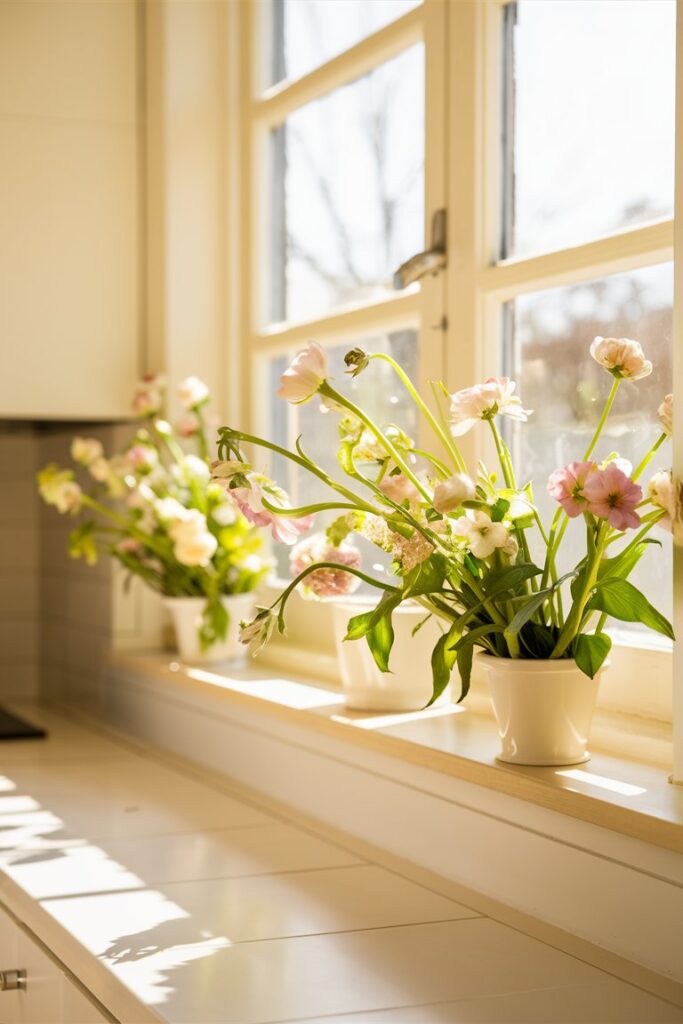 Fresh Flower Window Display