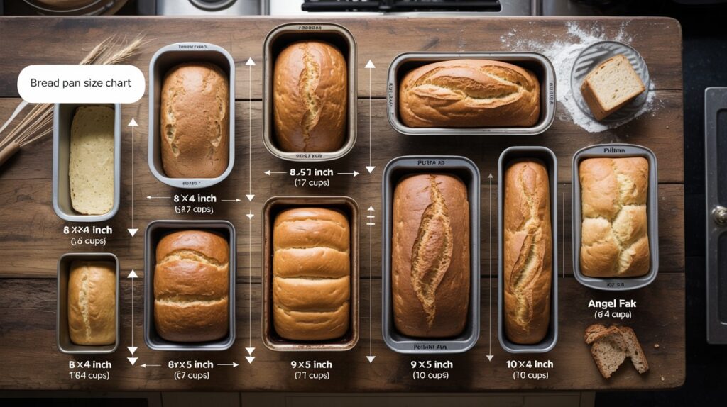 Bread Pan Size Chart