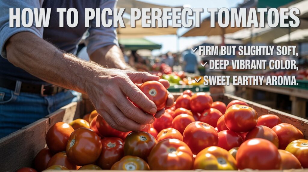 Choosing Ripe Tomatoes