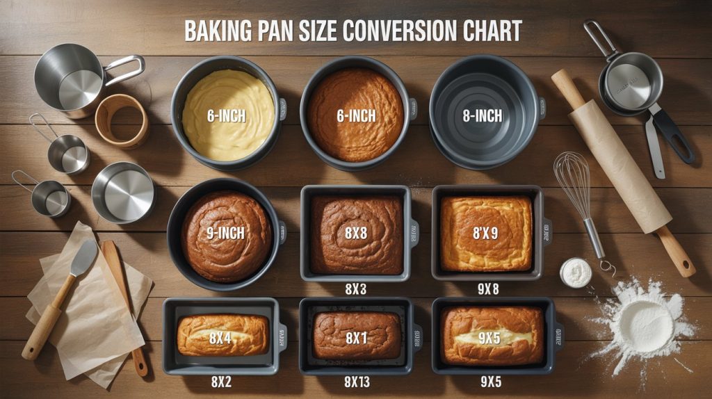 Baking Pan Size Conversion: Find Your Perfect Fit for Every Recipe