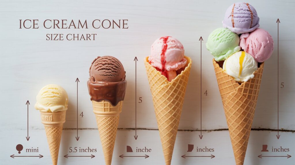 Ice Cream Cone Size Chart: Find the Perfect Match