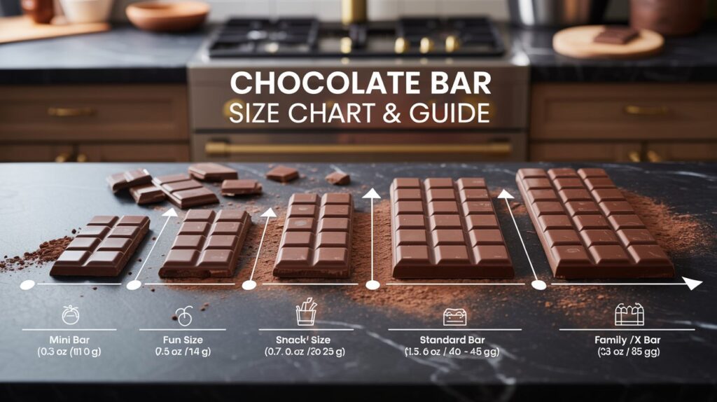 Chocolate Bar Size Chart: Perfect Measurements