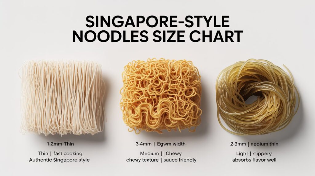 Noodle Types For Singapore-style Dishes