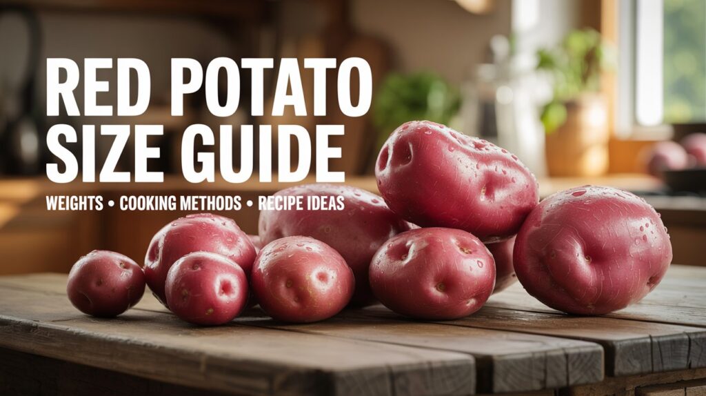 Red Potato Size Chart: Perfect Portions for Every Recipe