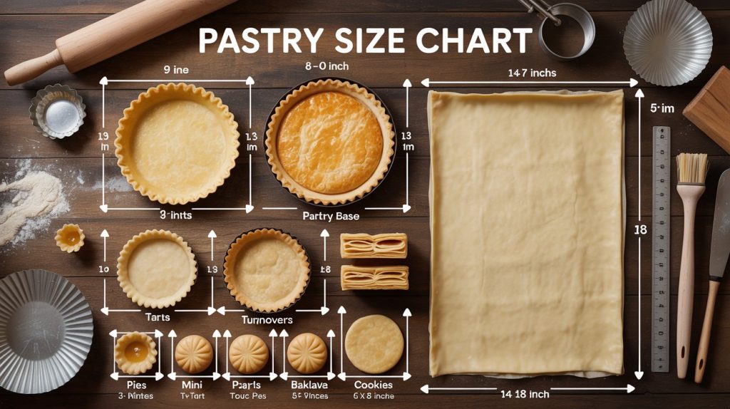 Pastry Size Chart