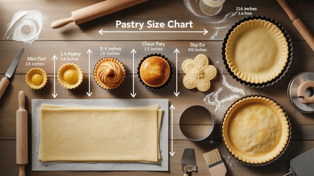 Essential Pastry Size Chart: Perfect Measurements