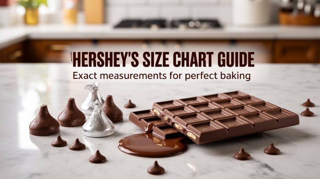 Hershey's Chocolate Size Chart: Perfect Portions for Your Recipes