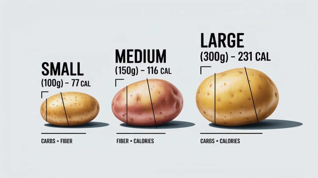 Nutritional Comparison by Size