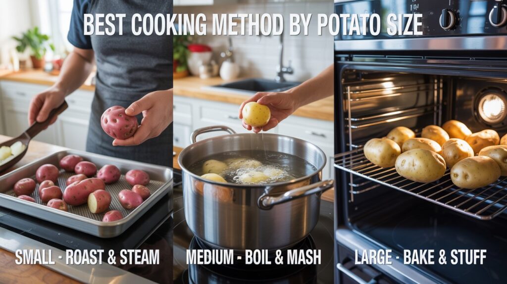 Cooking Methods for Different Sizes