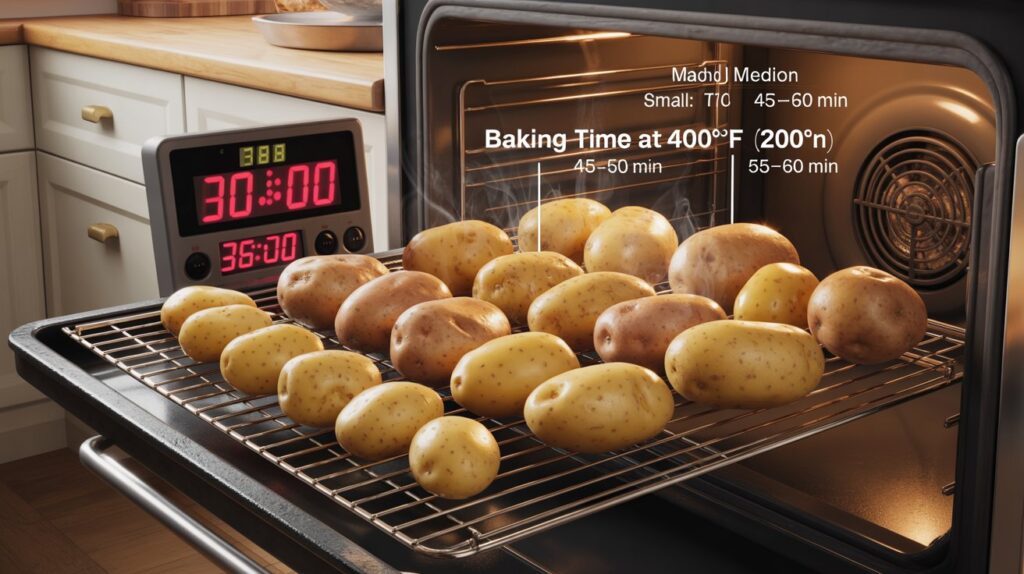 Cooking Times by Size