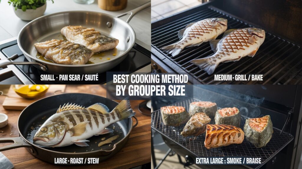 Cooking Techniques by Size