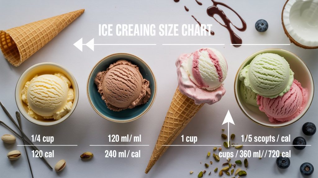 Ice Cream Serving Size Chart: Perfect Portions for Every Flavor