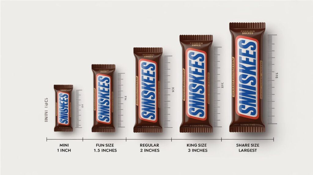 Snickers Bar Sizes