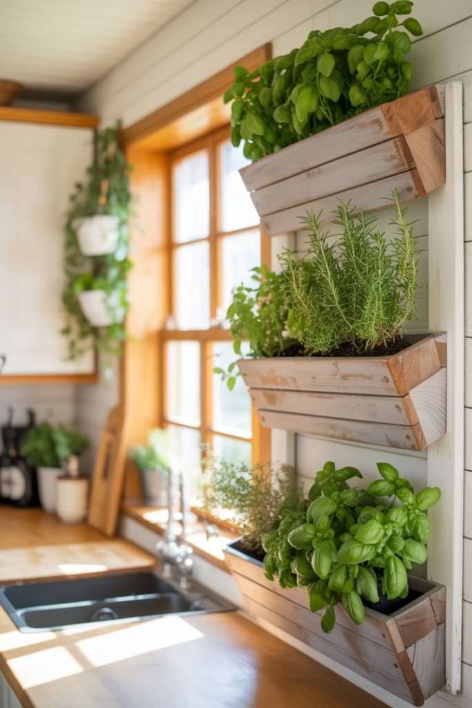 Hanging Herb Planter Wall