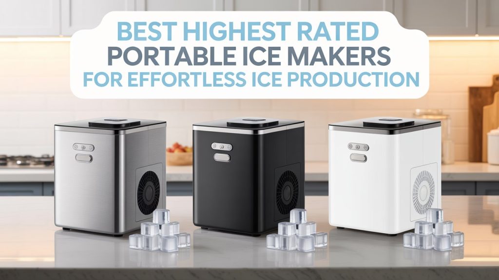 Best Highest Rated Portable Ice Makers For Effortless Ice Production Best Highest Rated Portable Ice Makers For Effortless Ice Production