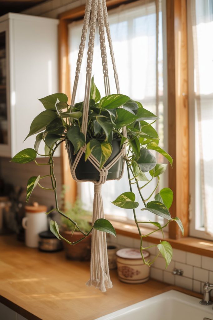 Hanging Corner Plant