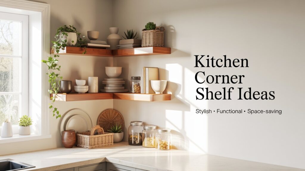 20 Kitchen Shelf Decor Corner Ideas for a Cozy & Styled Look 20 Kitchen Shelf Decor Corner Ideas for a Cozy & Styled Look
