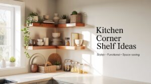 20 Kitchen Shelf Decor Corner Ideas for a Cozy & Styled Look
