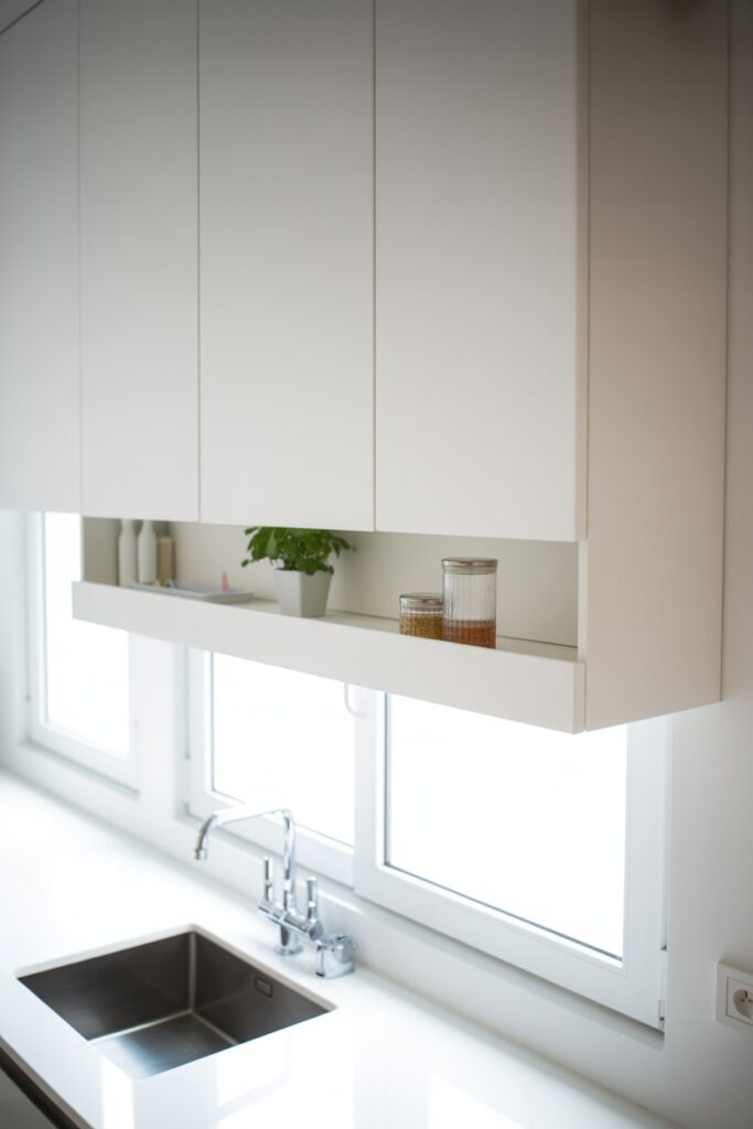 White Shelf for Bright Look