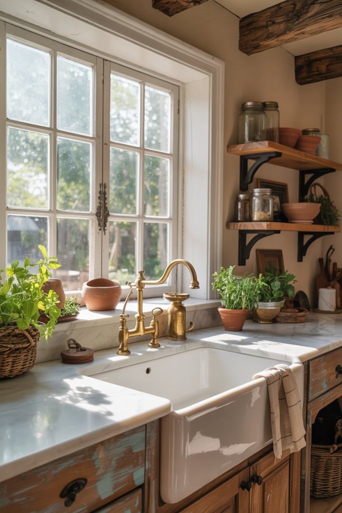  Farmhouse Apron Sink with Vintage Feel