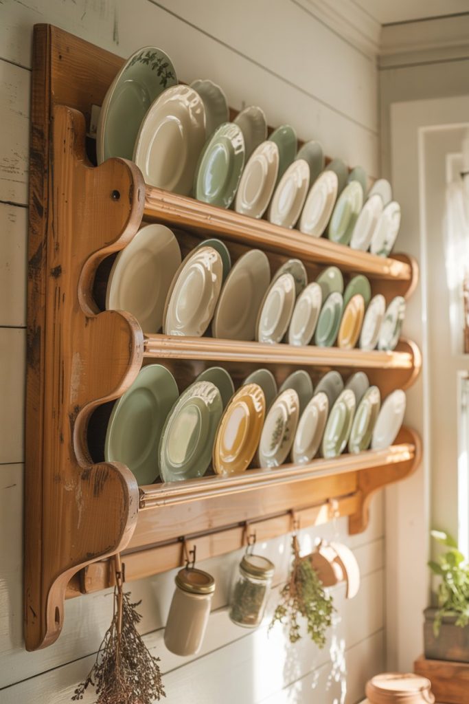 Open Plate Rack Display