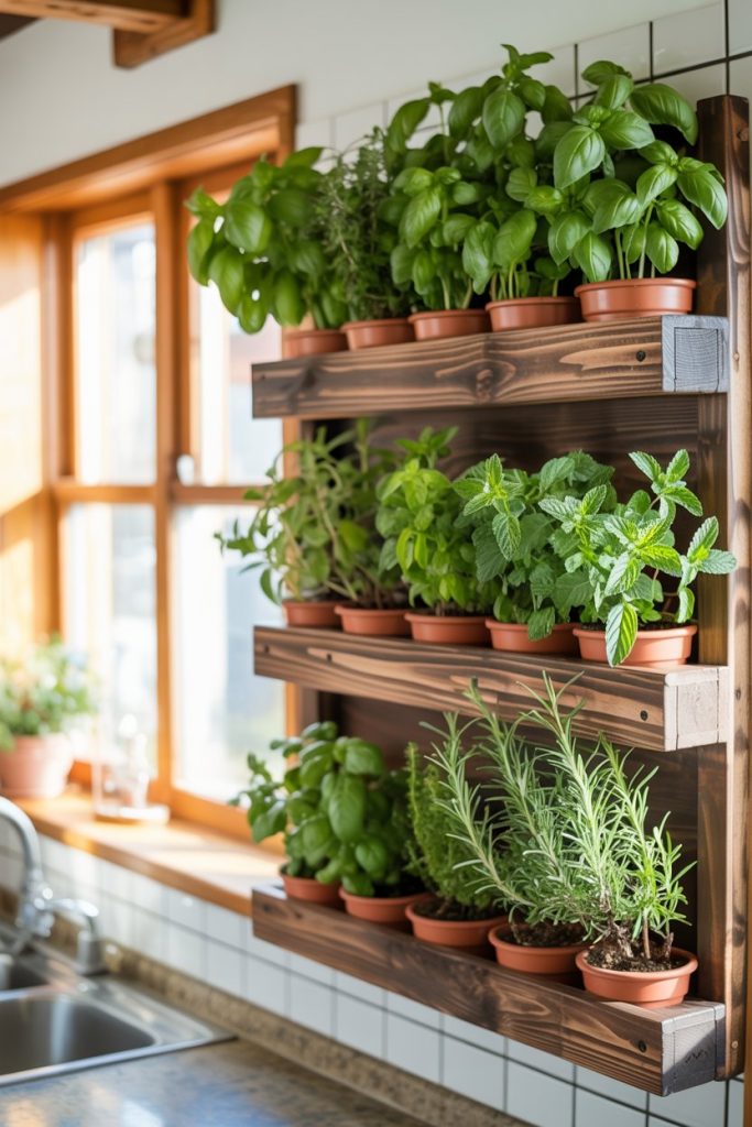 Hanging Herb Planter Wall