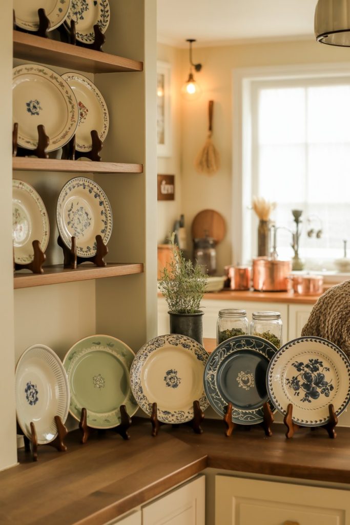 Corner Plate Display