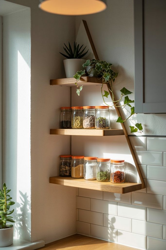 Corner Wall Shelves