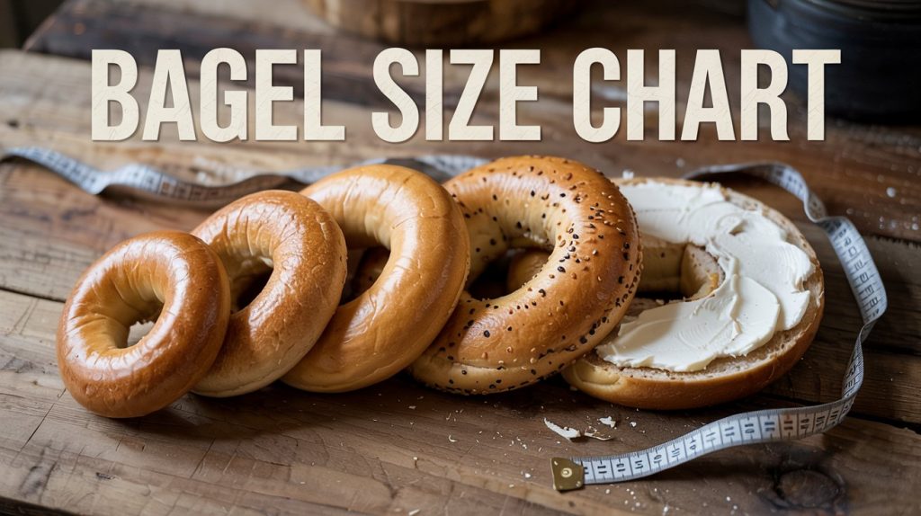 Bagel Size Chart: Compare Standard, Mini, and Jumbo Bagels Bagel Size Chart: Compare Standard, Mini, and Jumbo Bagels