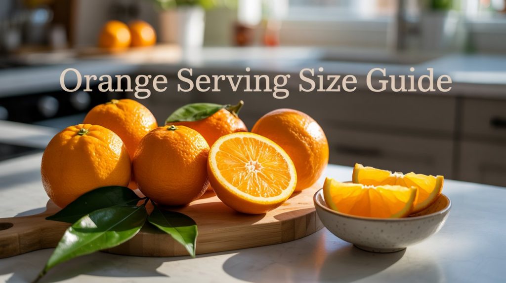 Optimal Orange Serving Size: Tips, Nutrition, and Recipe Ideas