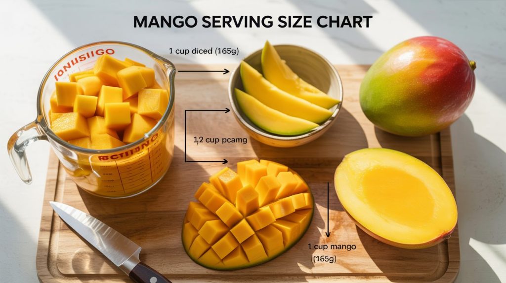 mango size serving chart