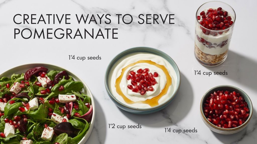 Recipe Ideas with Pomegranates