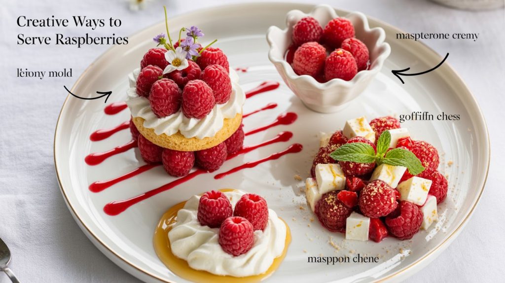 "Creative Ways to Serve Raspberries"