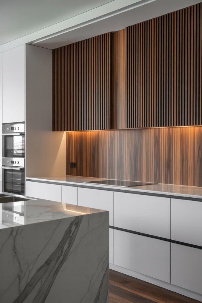 Wooden Slat Wall Design