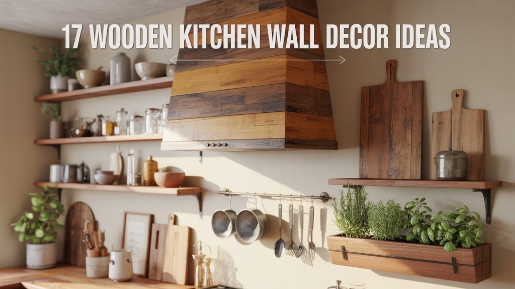 17 Kitchen Wall Decor Ideas Wood for a Warm & Natural Look 17 Kitchen Wall Decor Ideas Wood for a Warm & Natural Look