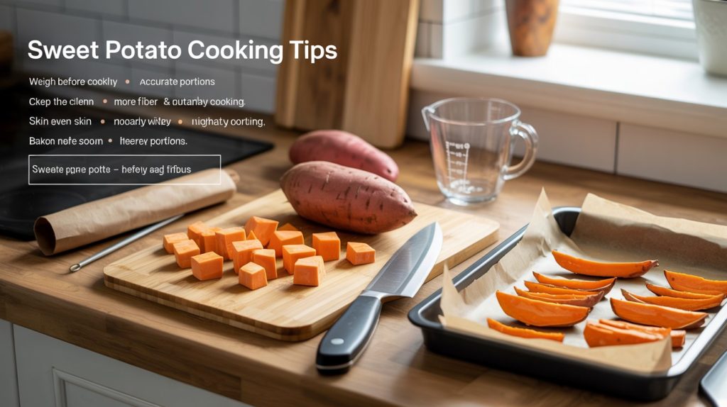 Tips For Measuring And Cooking Sweet Potatoes
